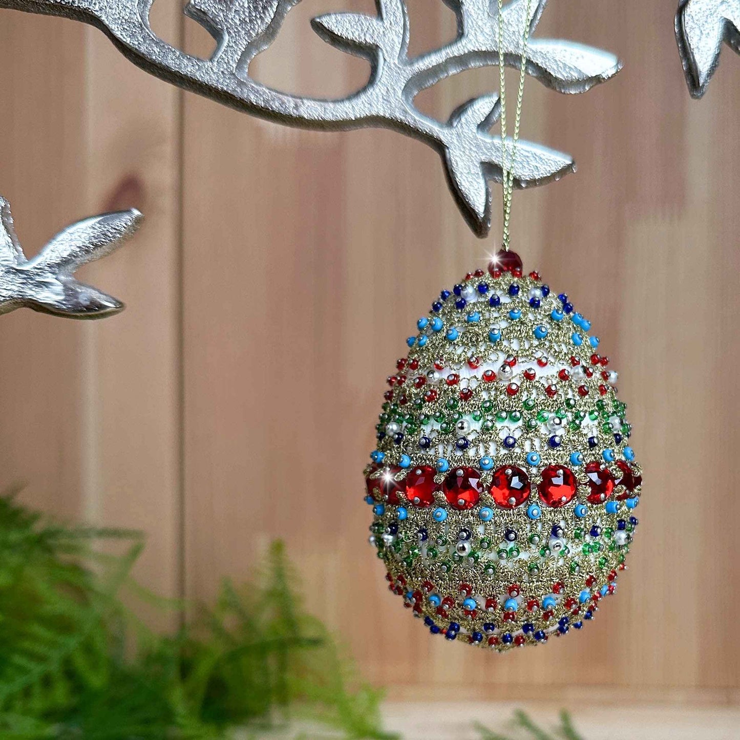 Golden Crochet - Handmade Easter Egg