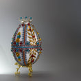 Load image into Gallery viewer, Handmade Beaded Christmas Holiday Ornament Cadet
