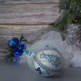 Load image into Gallery viewer, Handmade Christmas Beaded Ornament Snowman
