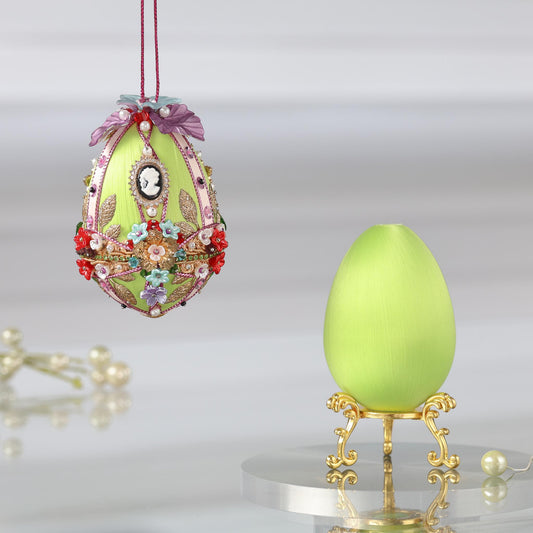 Anna Easter Egg Satin Beaded Ornament Kit