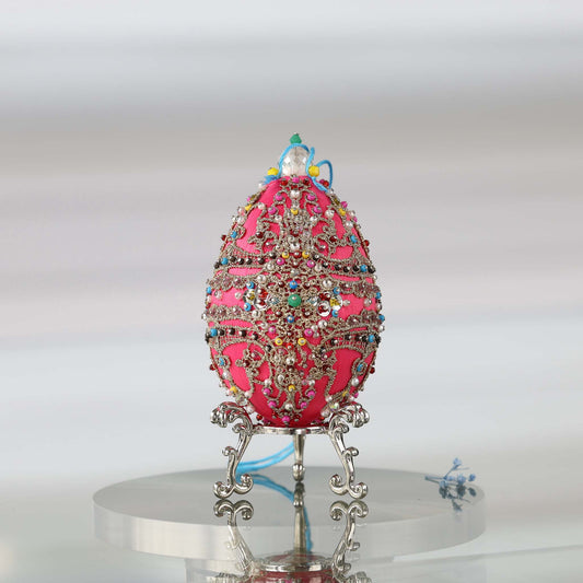 Handmade Easter Egg Beaded Ornament Misbah