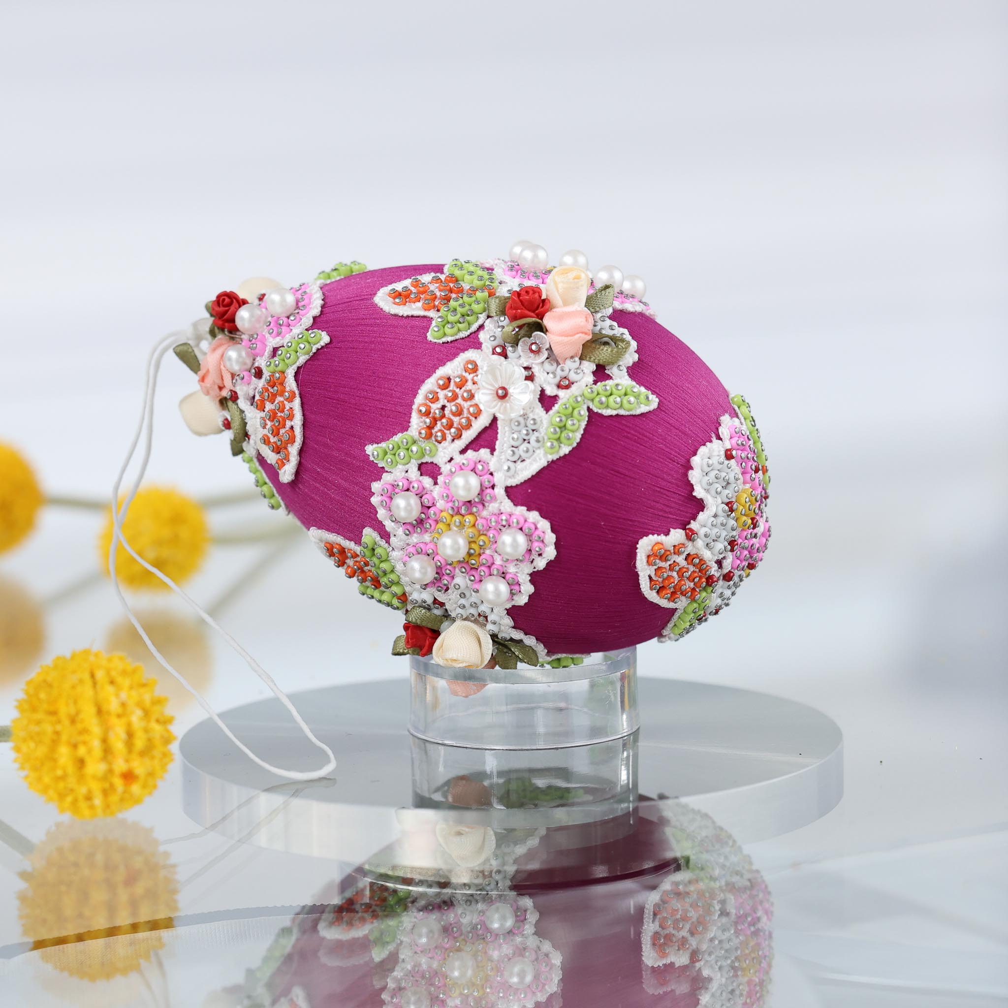 Vintage Doily - Push Pin Ornament Kit