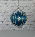 Load and play video in Gallery viewer, Handmade Beaded Christmas  Ornament Polar Night
