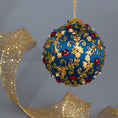 Load image into Gallery viewer, Quam Beaded Christmas Holiday Sequin Ornament Push Pin Kit
